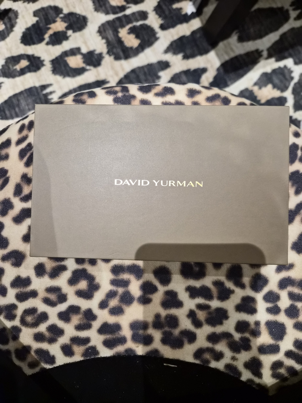 David Yurman White and Black Domino Set in Branded Box